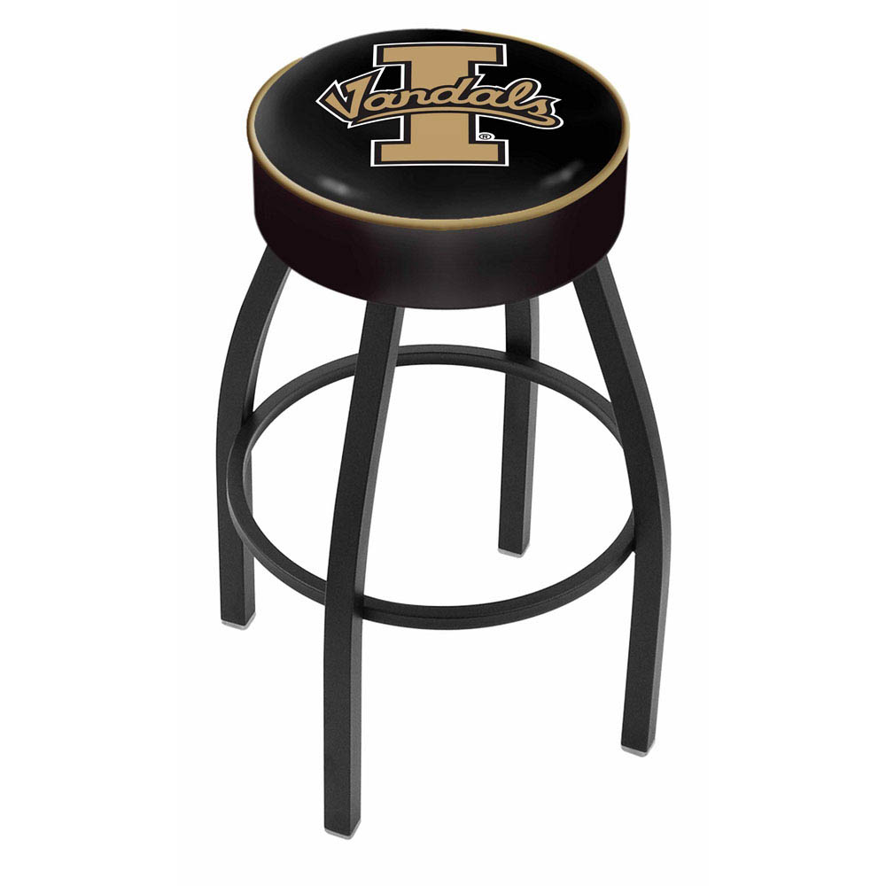 inch Idaho Logo Swivel Bar Stool w/ Black Base