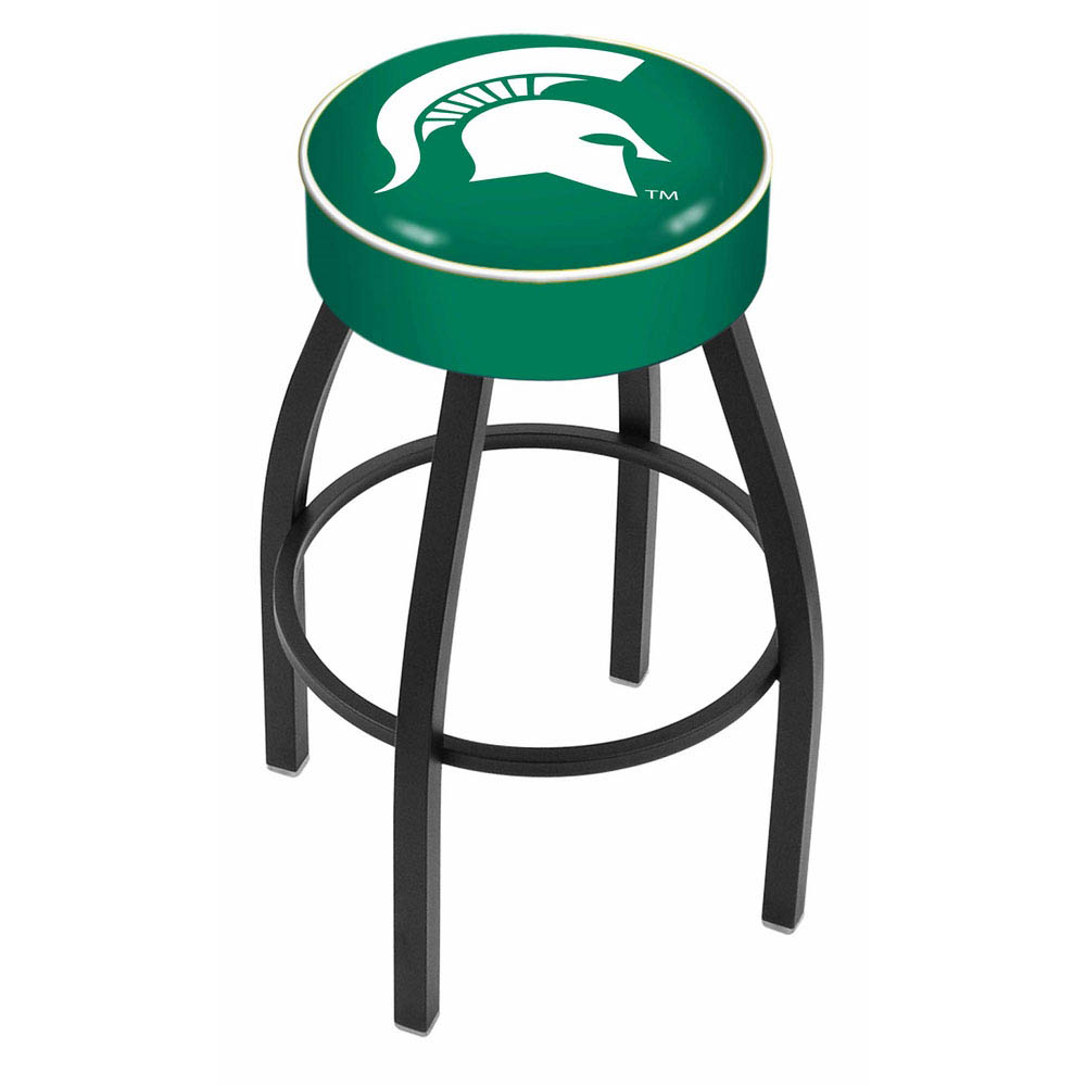 inch Michigan State Logo Swivel Bar Stool w/ Black Base