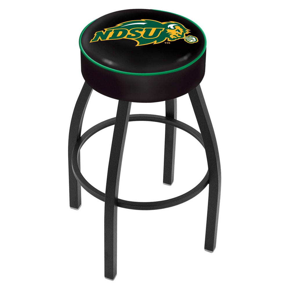 inch North Dakota State Logo Swivel Bar Stool w/ Black Base
