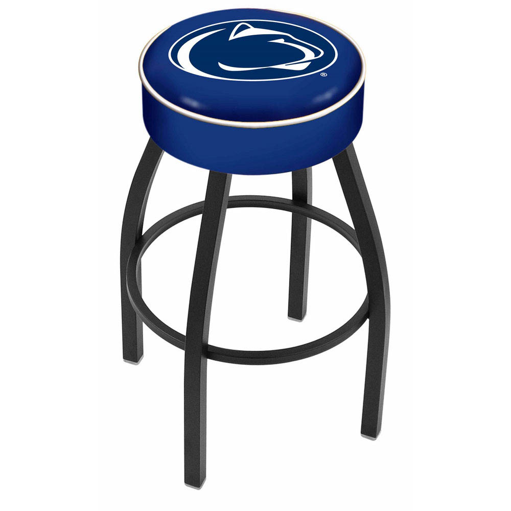 inch Penn State Logo Swivel Bar Stool w/ Black Base