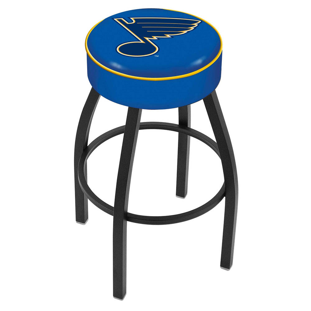 inch St Louis Blues Logo Swivel Bar Stool w/ Black Base