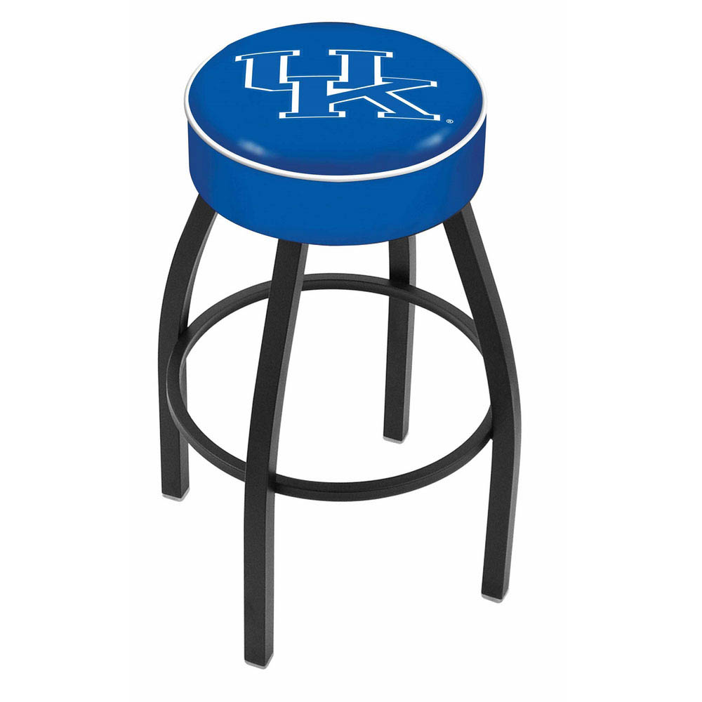 inch Kentucky UK Logo Swivel Bar Stool w/ Black Base