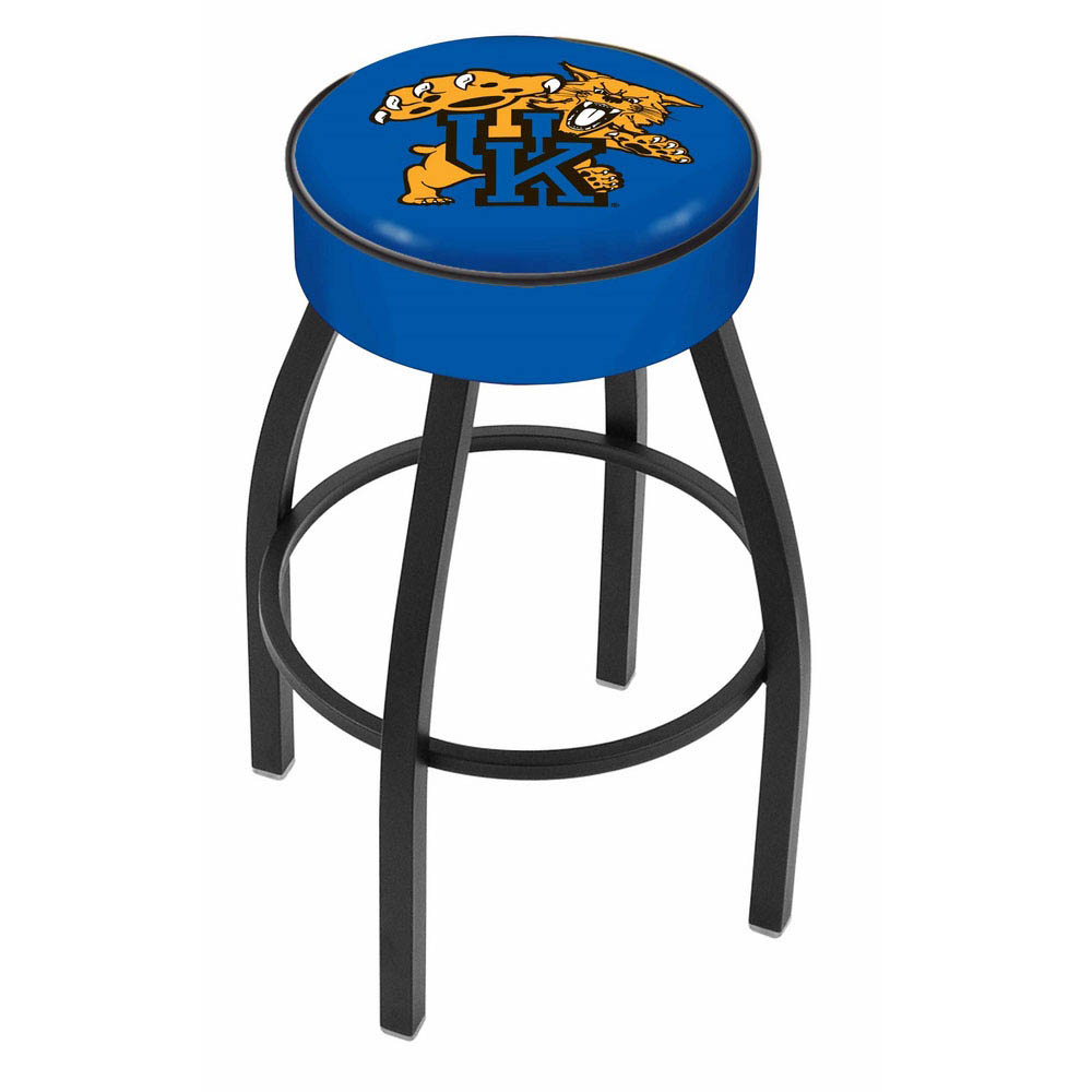 inch Kentucky Wildcat Logo Swivel Bar Stool w/ Black Base