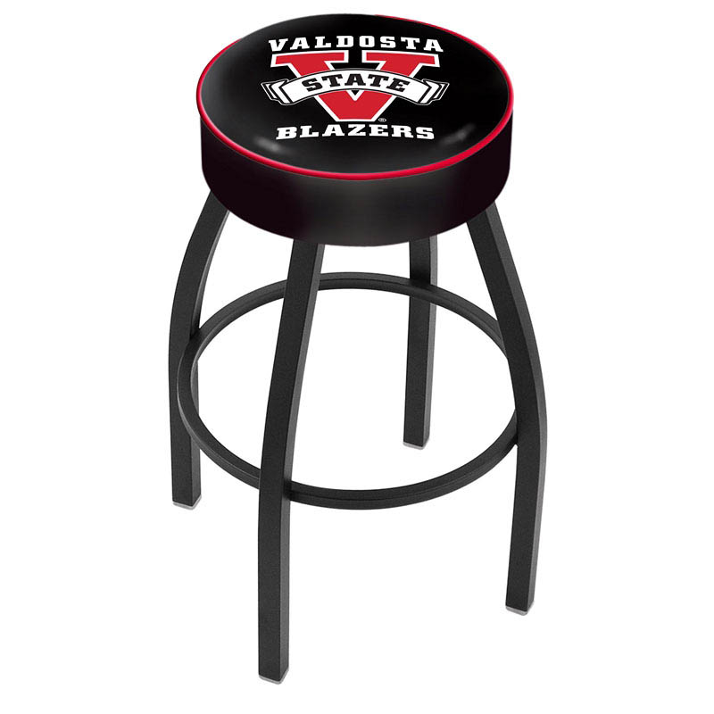 inch Valdosta State Logo Swivel Bar Stool w/ Black Base