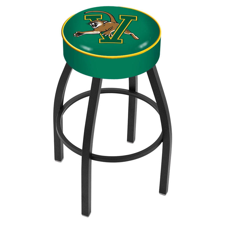 inch Vermont Logo Swivel Bar Stool w/ Black Base