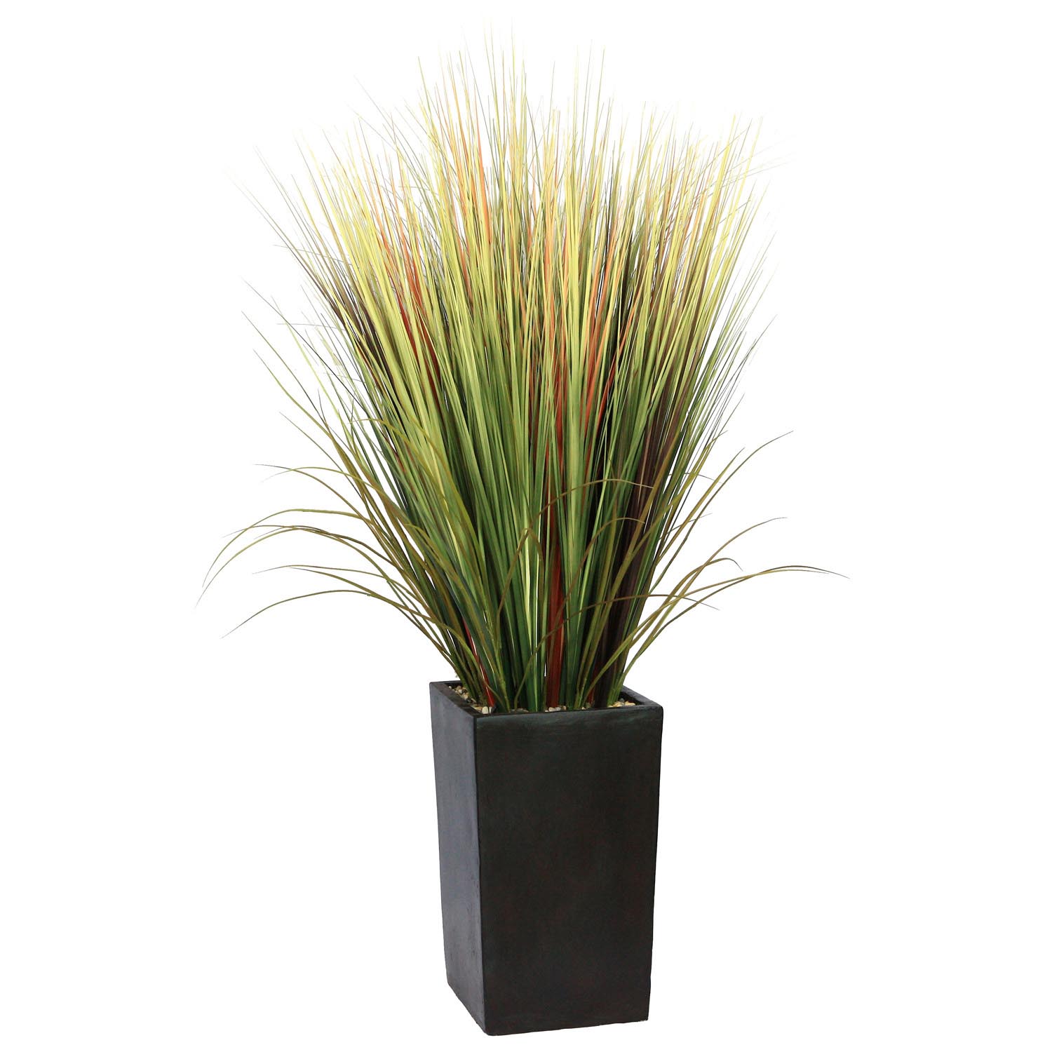 Laura Ashley 5 foot Grass Floor Plant in Contemporary Planter