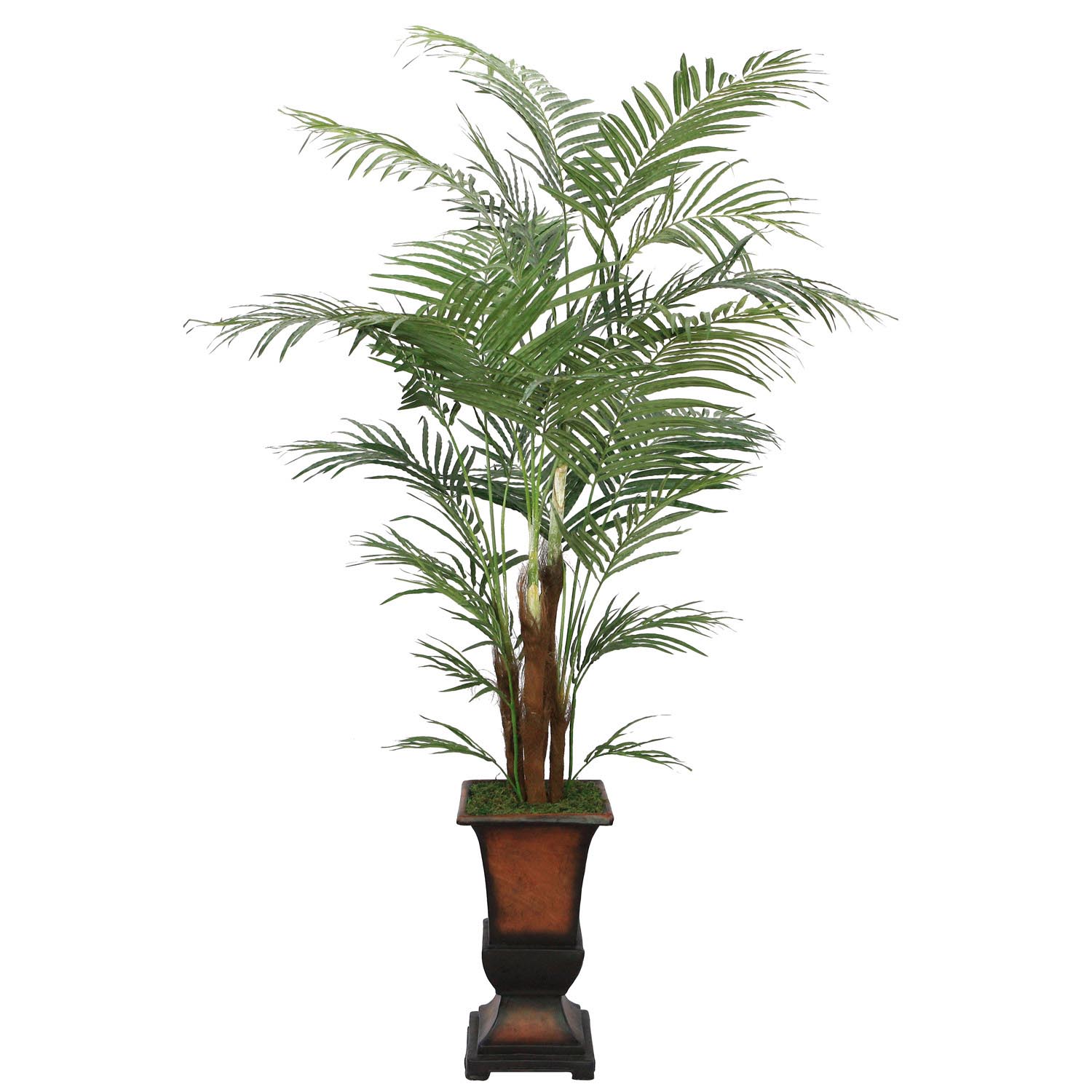 Vintage Home 7 foot Silk Areca Palm Tree in Decorative Planter