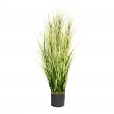 Artificial Onion Grass with Twigs: Potted