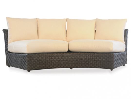 Lloyd Flanders Flair Curved Sectional Sofa Seat Replacement Cushions 215956 Flair Curved Sectional Sofa Seat, Curved Outdoor Sofa Replacement Cushions