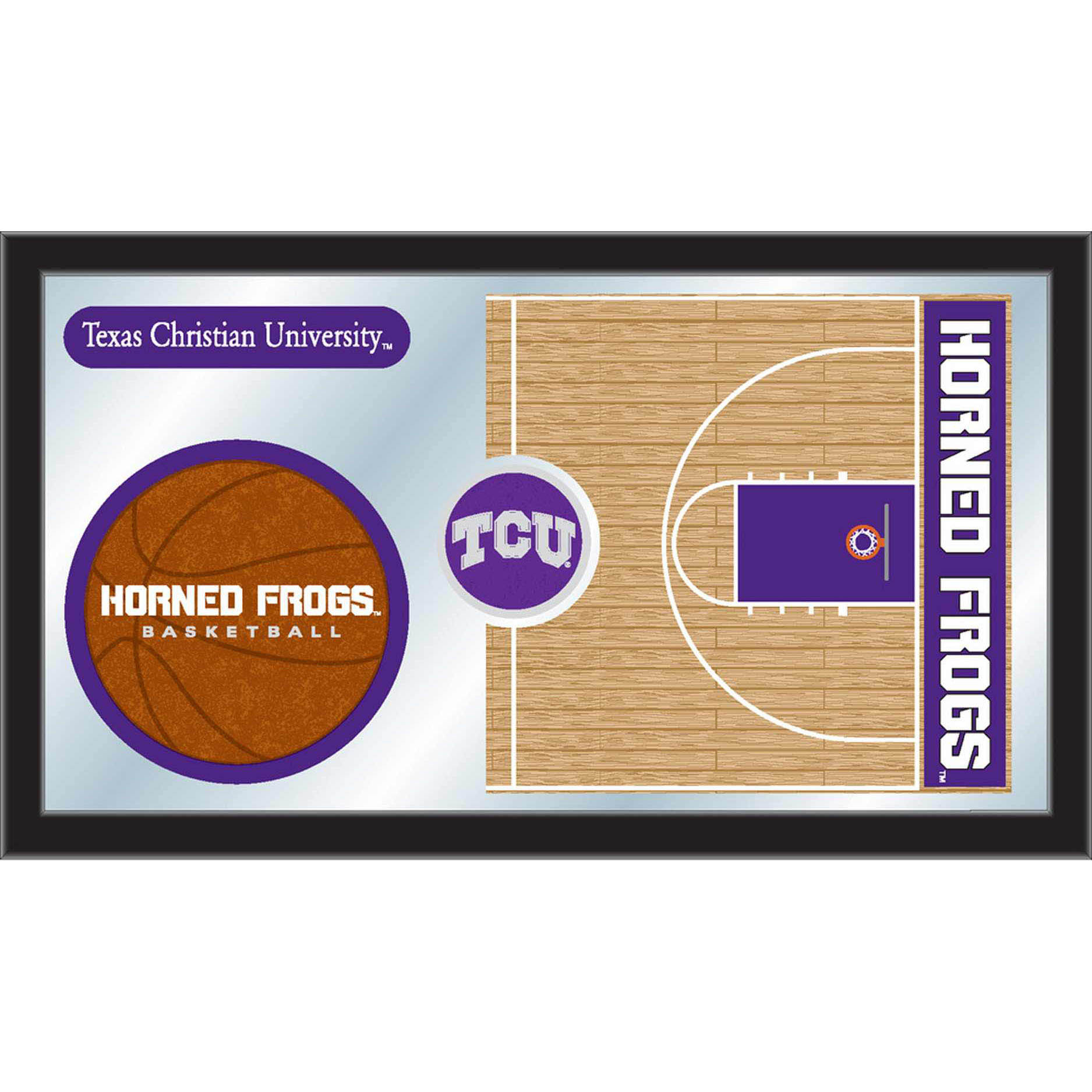 TCU Basketball Mirror