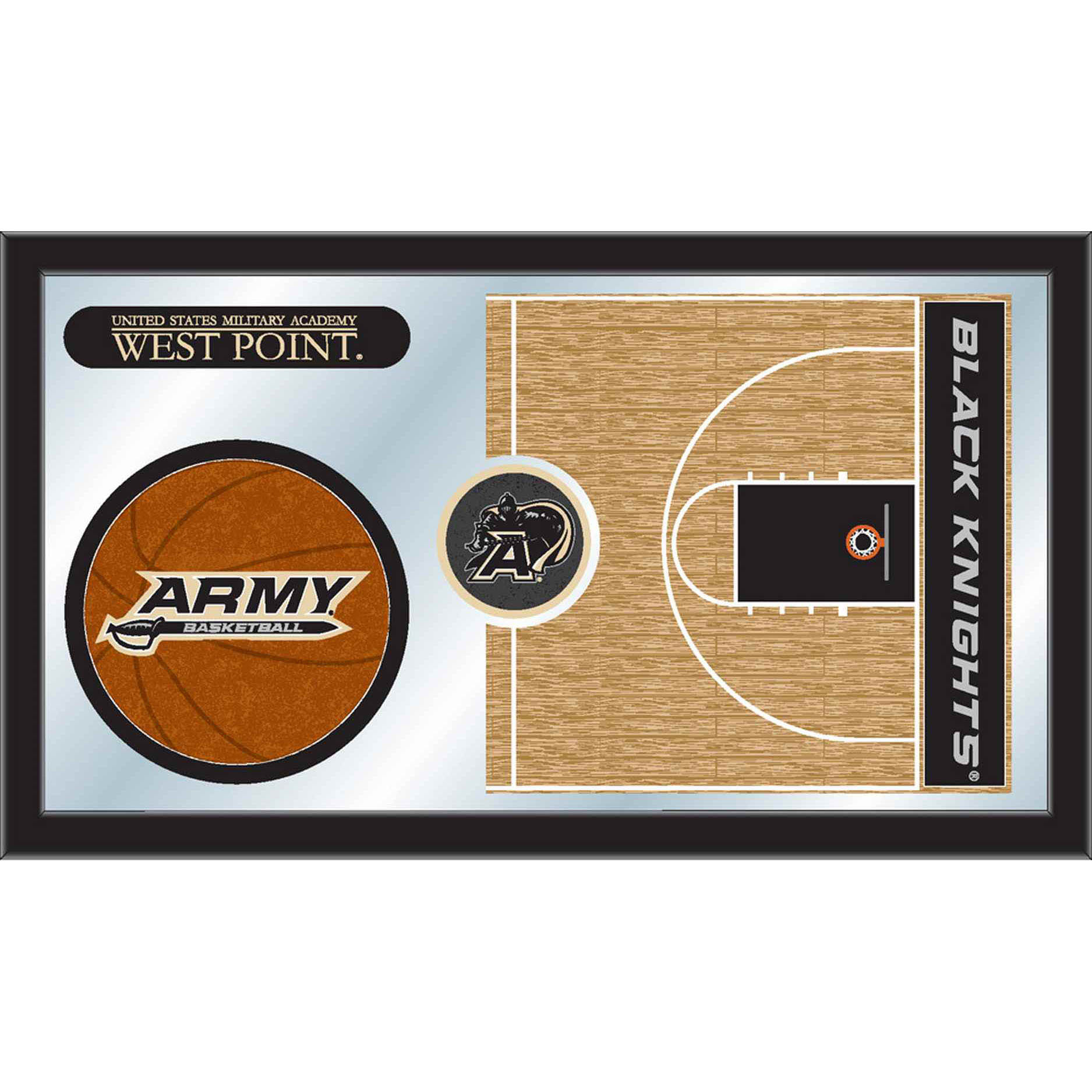 US Military Academy Basketball Mirror