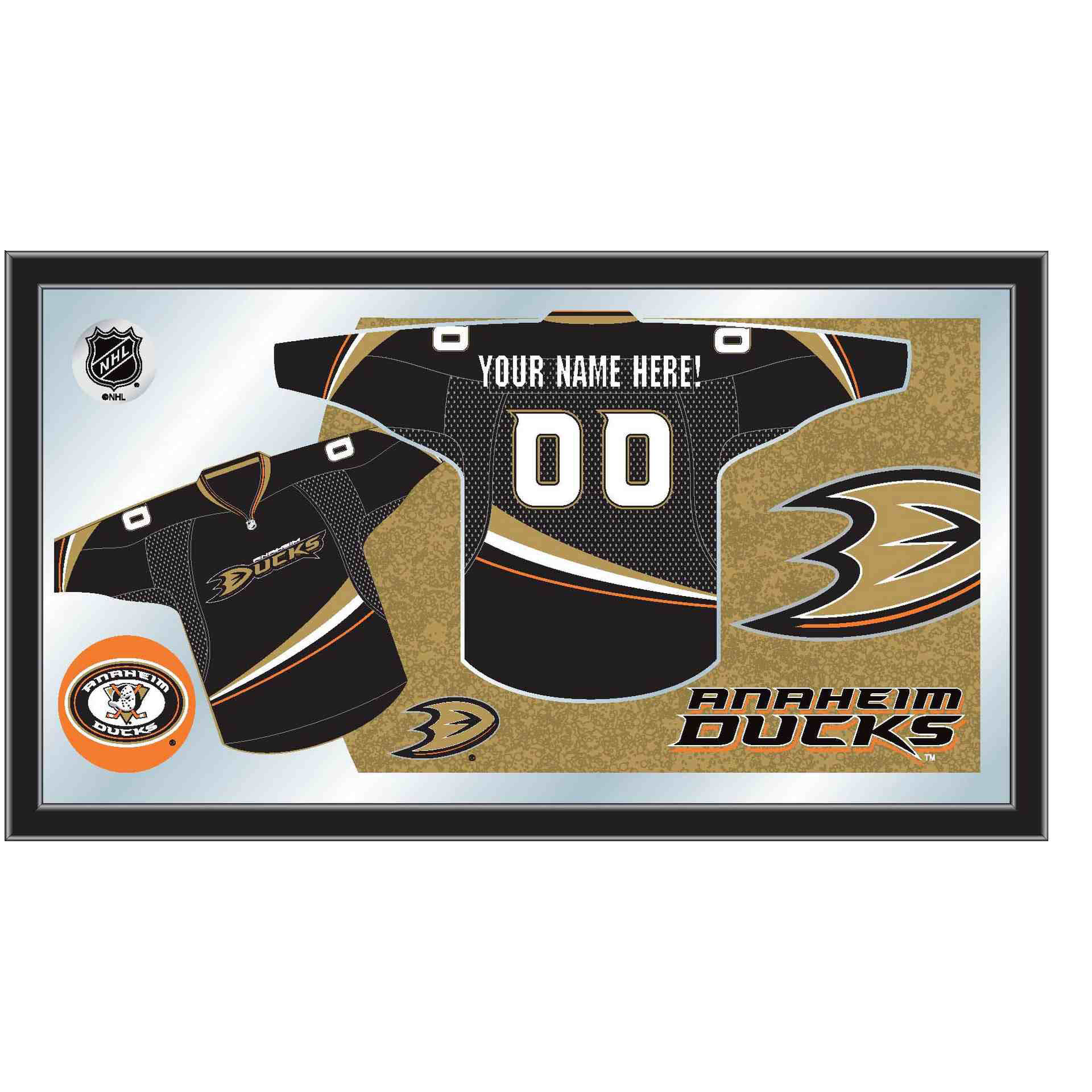 Anaheim Ducks Jersey Mirror