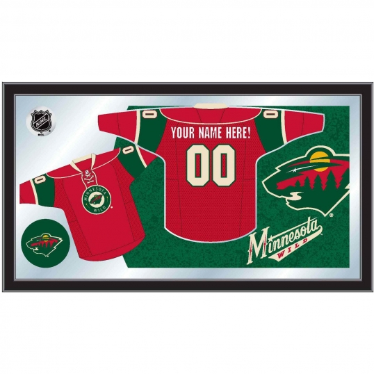 Minnesota Wild Jersey Mirror