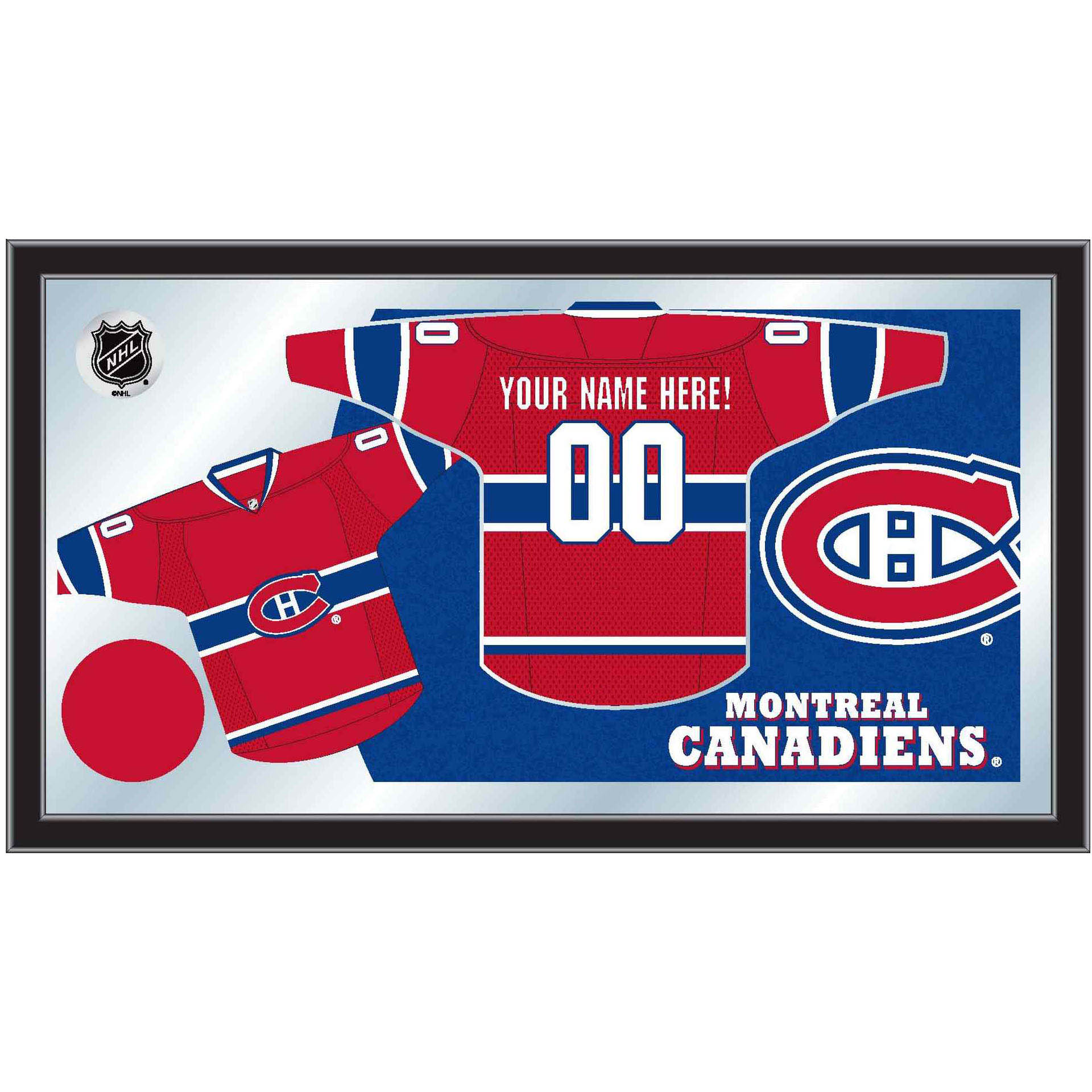 Montreal Canadiens Jersey Mirror