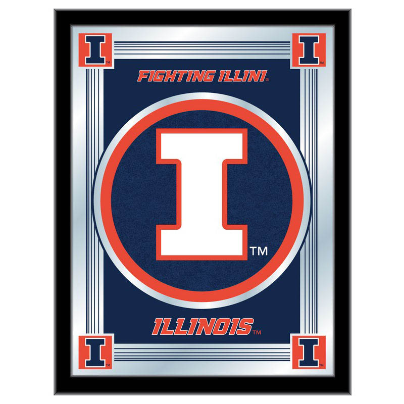 University of Illinois Logo Mirror