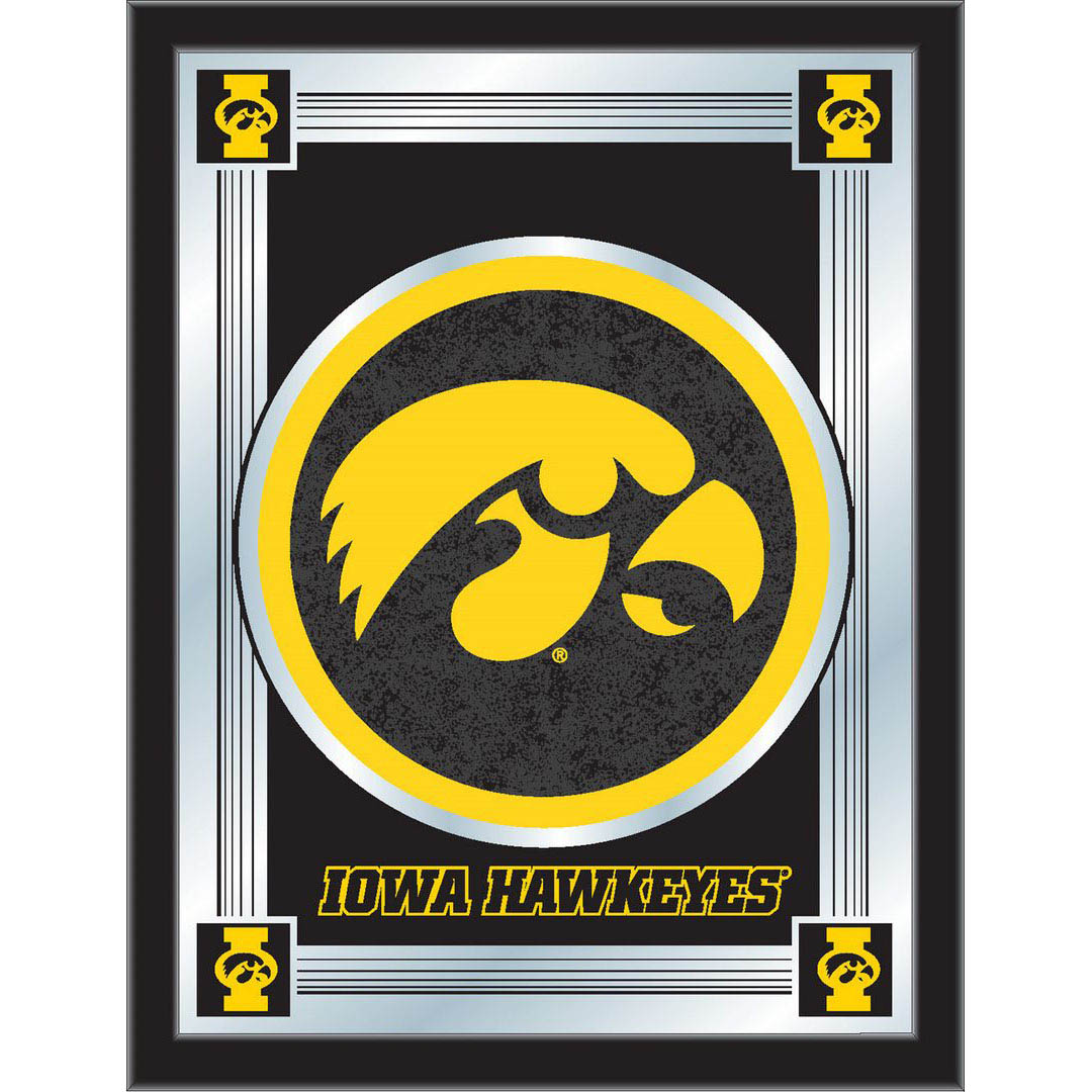 University of Iowa Logo Mirror