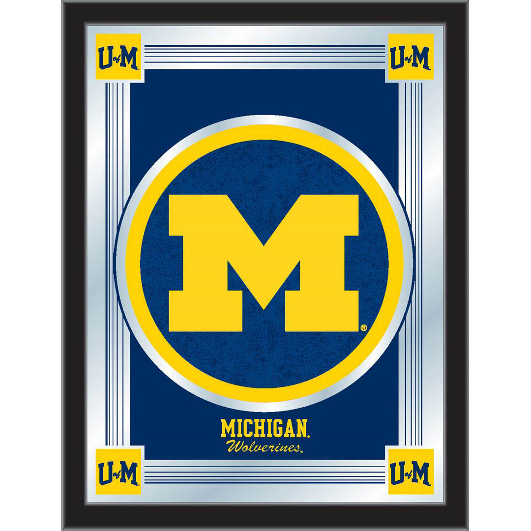 University of Michigan Logo Mirror
