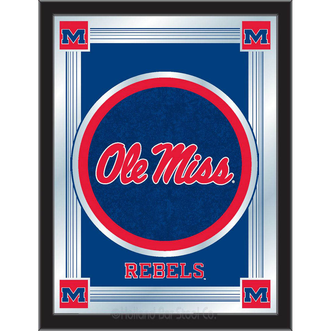 University of Mississippi Logo Mirror
