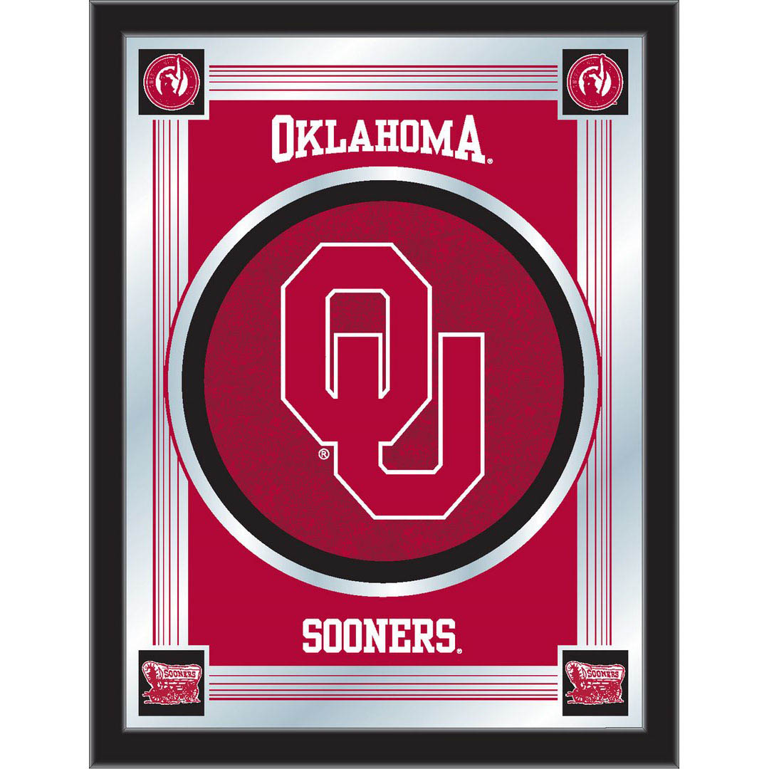 Oklahoma University Logo Mirror