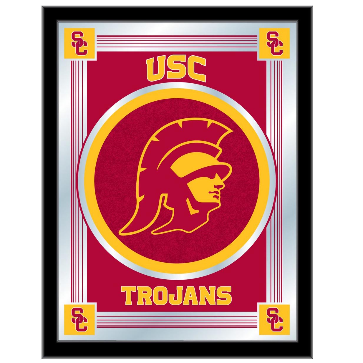 University of Southern California Logo Mirror