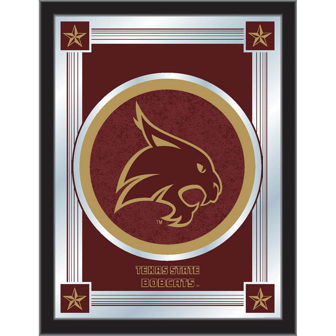 Texas State University Logo Mirror