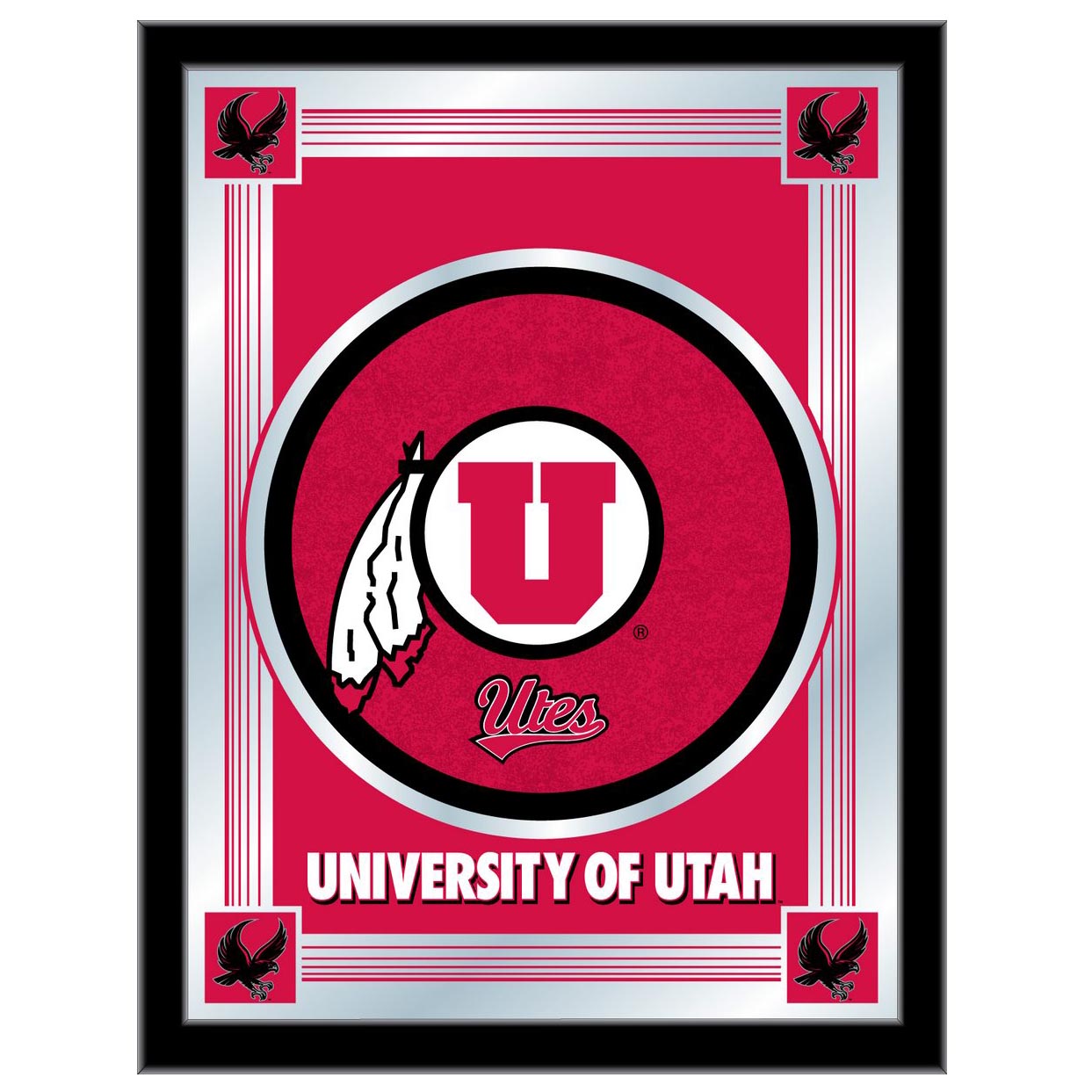 University of Utah Logo Mirror