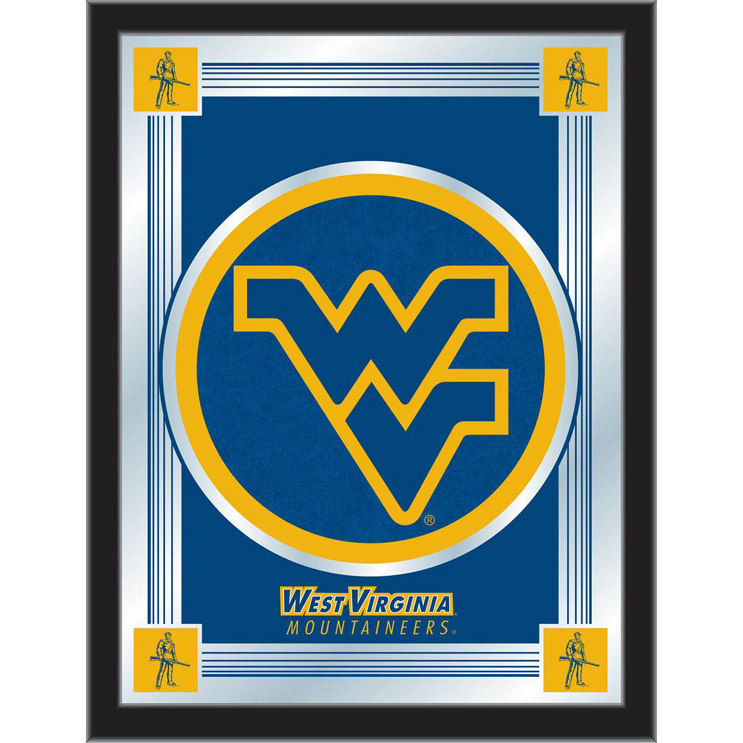 West Virginia University Logo Mirror