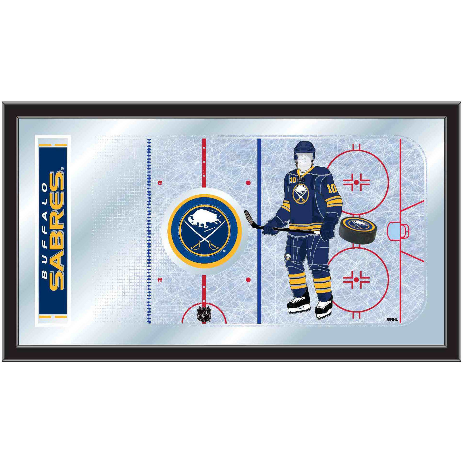 Buffalo Sabres Hockey Rink Mirror