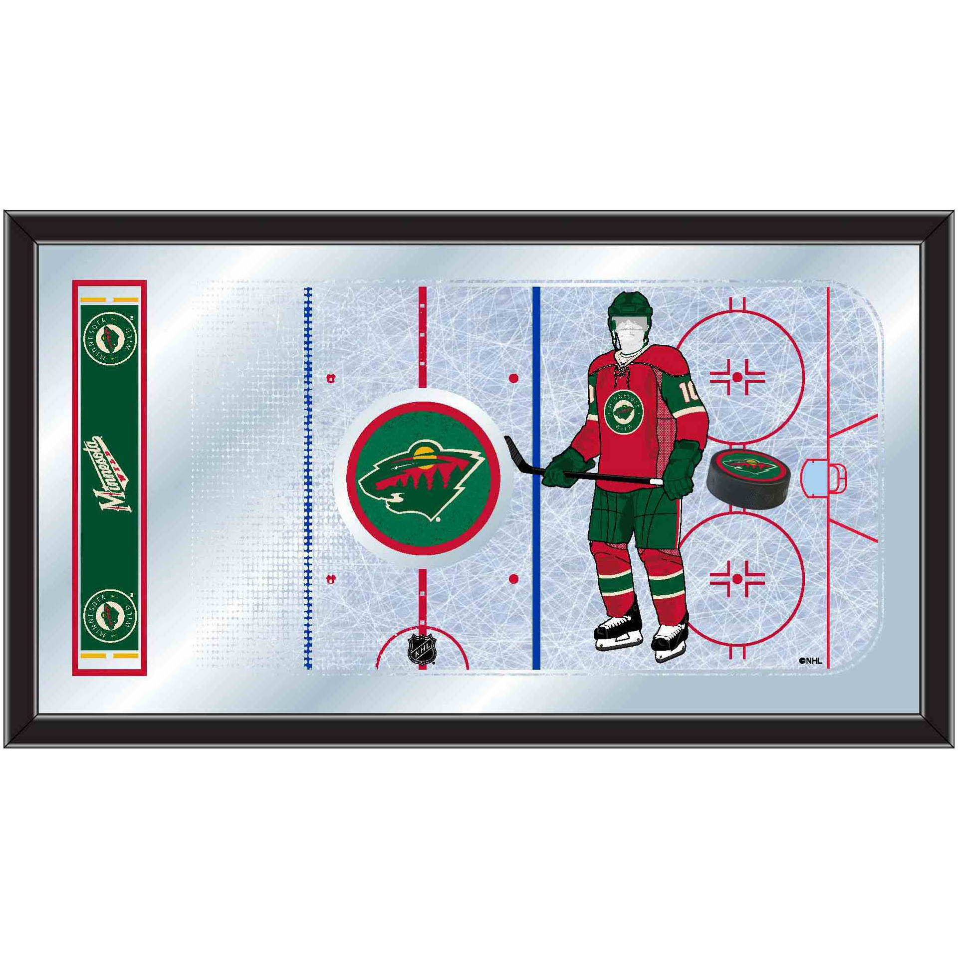 Minnesota Wild Hockey Rink Mirror