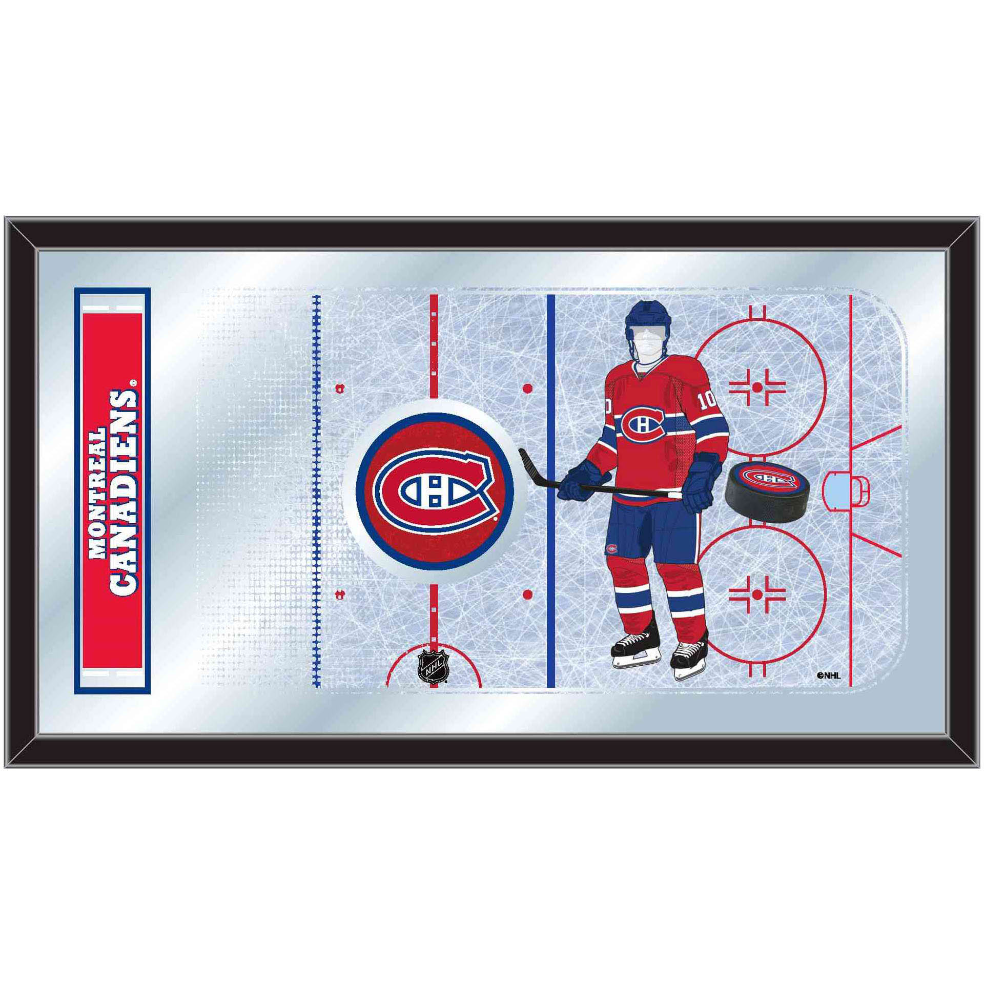 Montreal Canadiens Hockey Rink Mirror