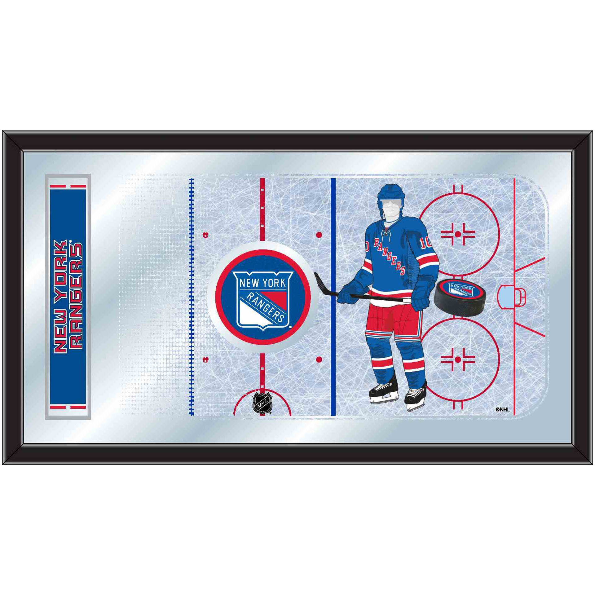 New York Rangers Hockey Rink Mirror