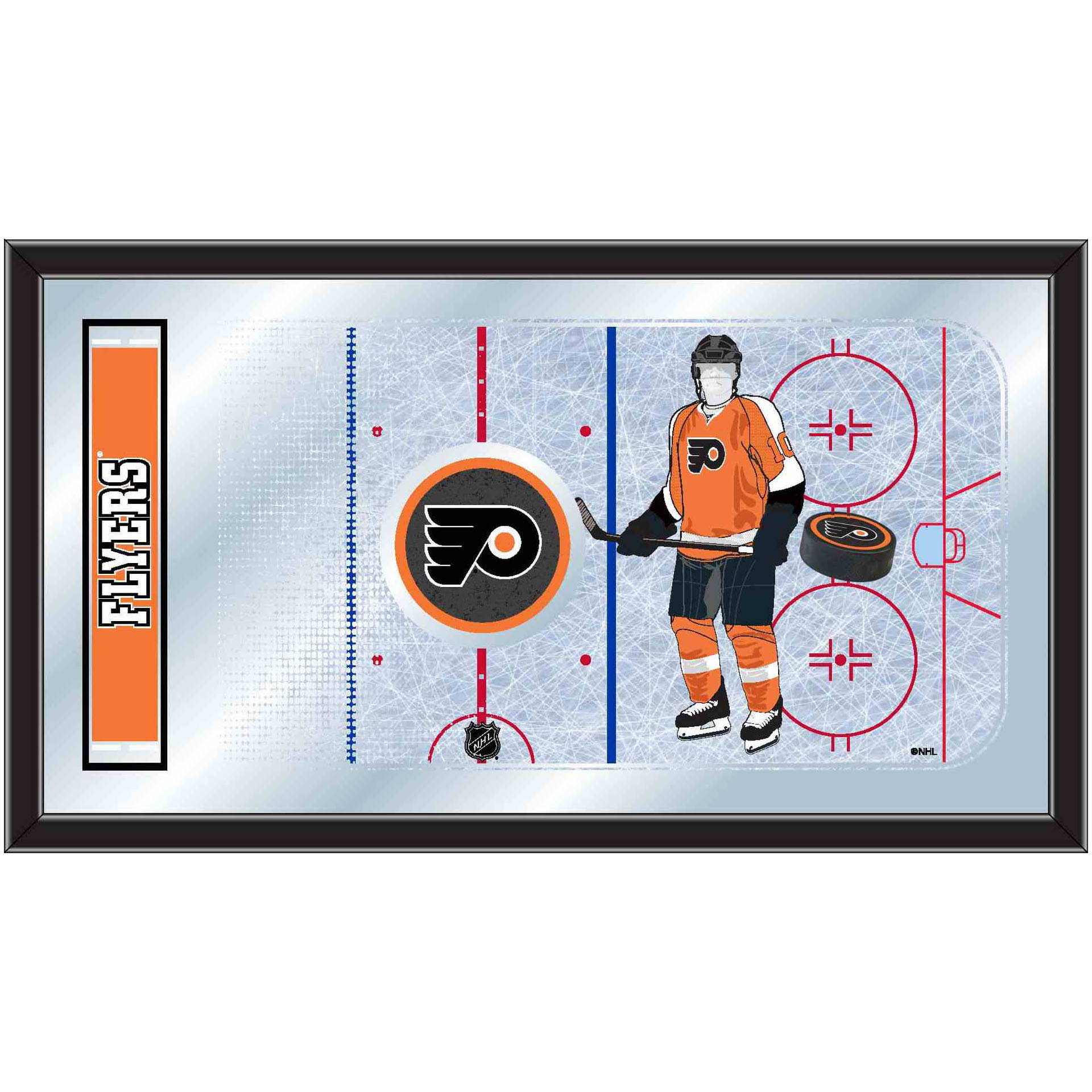 Philadelphia Flyers Hockey Rink Mirror