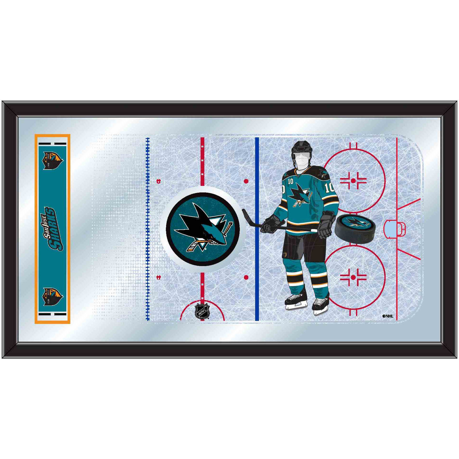 San Jose Sharks Hockey Rink Mirror