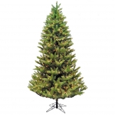 9 foot Montecito Fir Medium Christmas Tree: Clear Lights