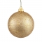 8 inch Gold Sequin Ball Ornament