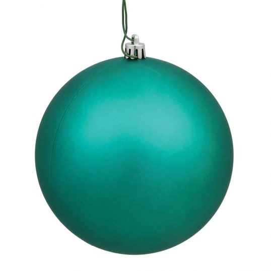 2.4 inch UV Resistant Sea Foam Matte Ball Ornament: Set of 24
