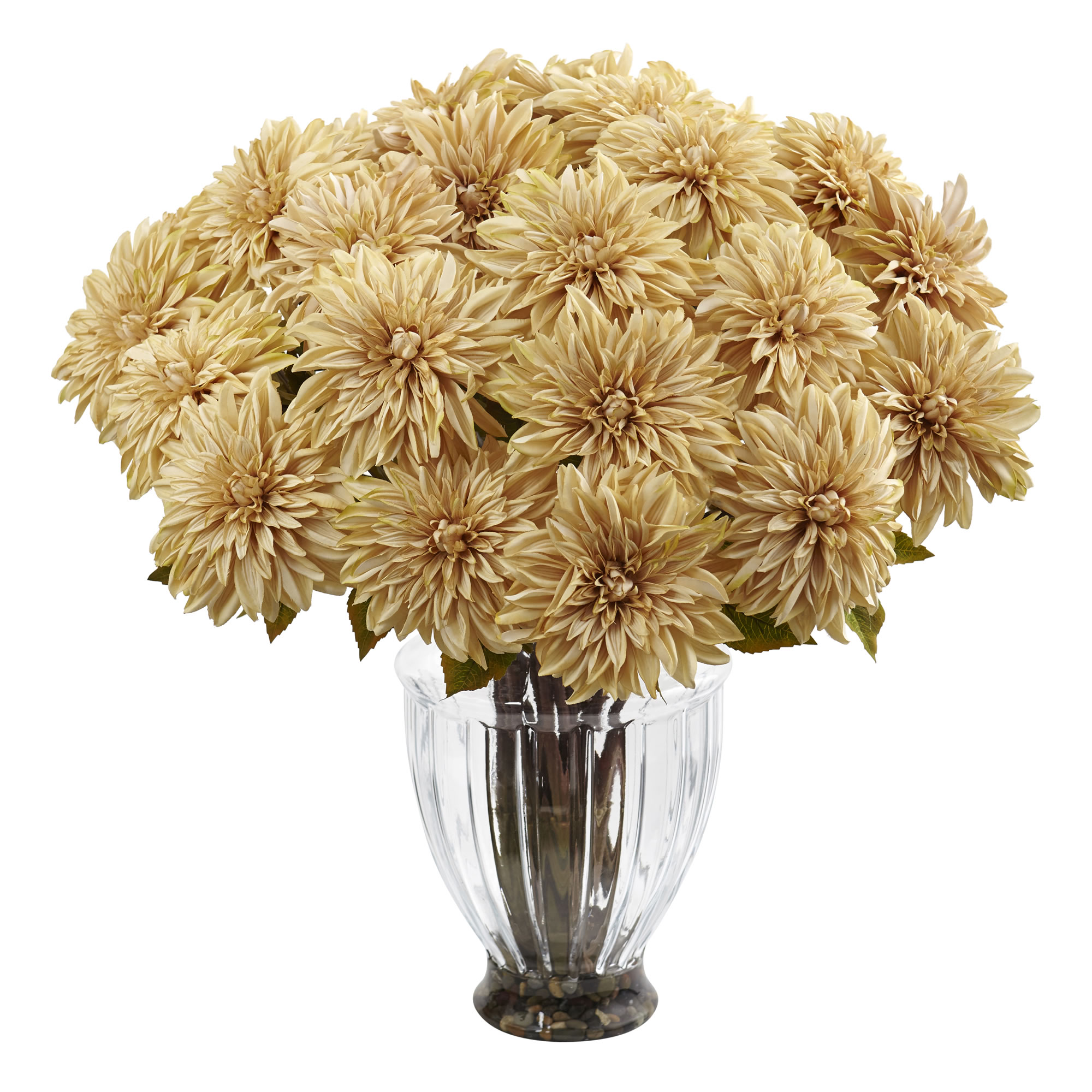 inch Silk Dahlia Floral Arrangement