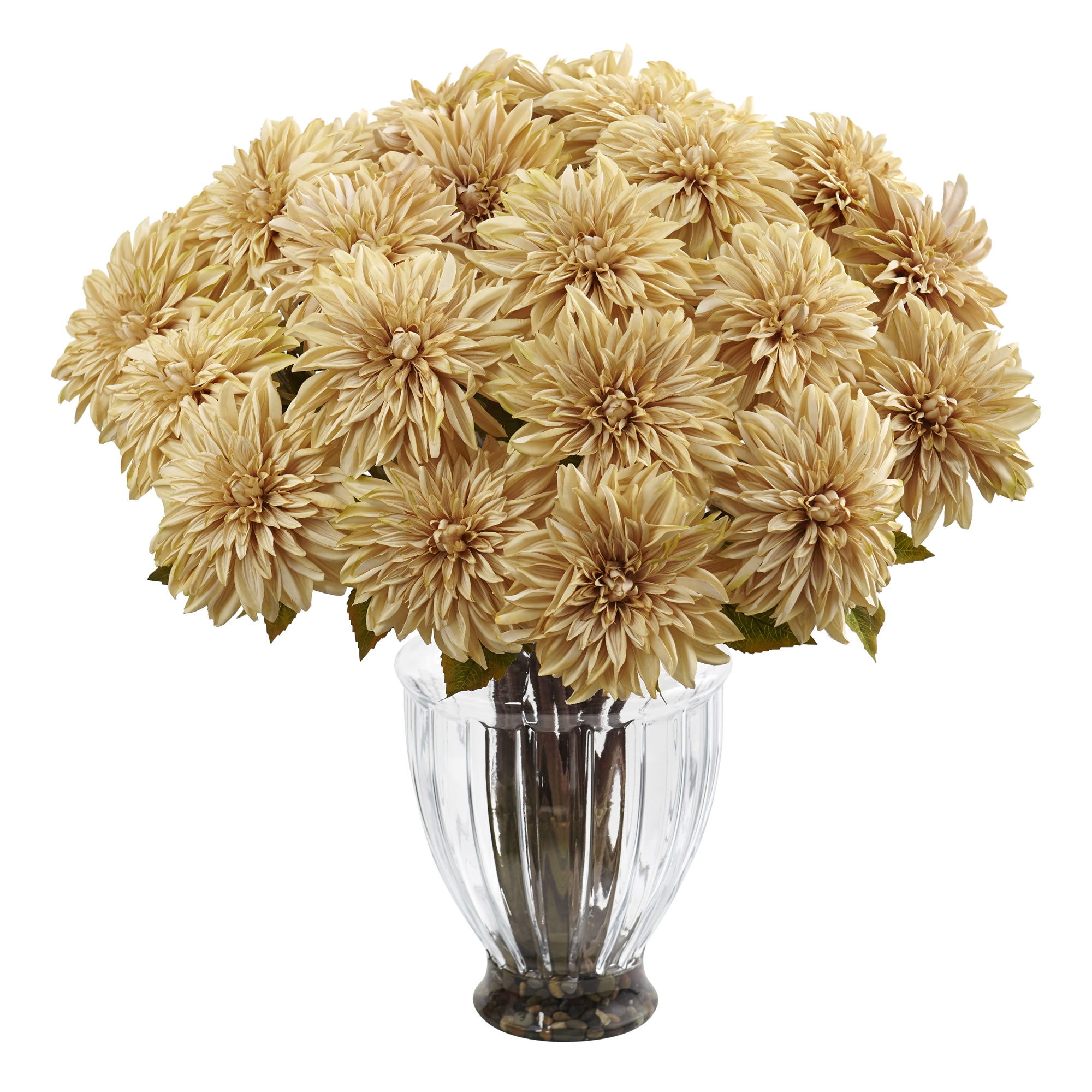 27 Inch Silk Dahlia Floral Arrangement