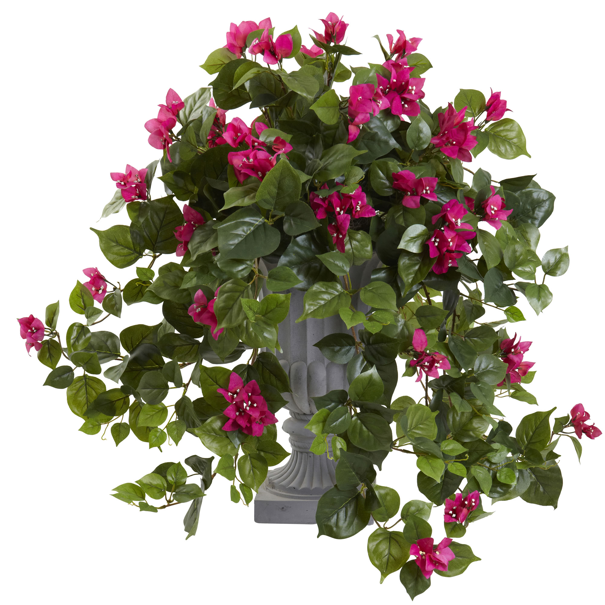 27 inch Bougainvillea in Decorative Urn