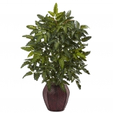33 inch Bracken Fern in Decorative Planter