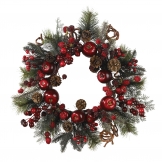 22 inch Apple Berry Wreath