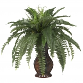 28 inch Boston Fern in Urn