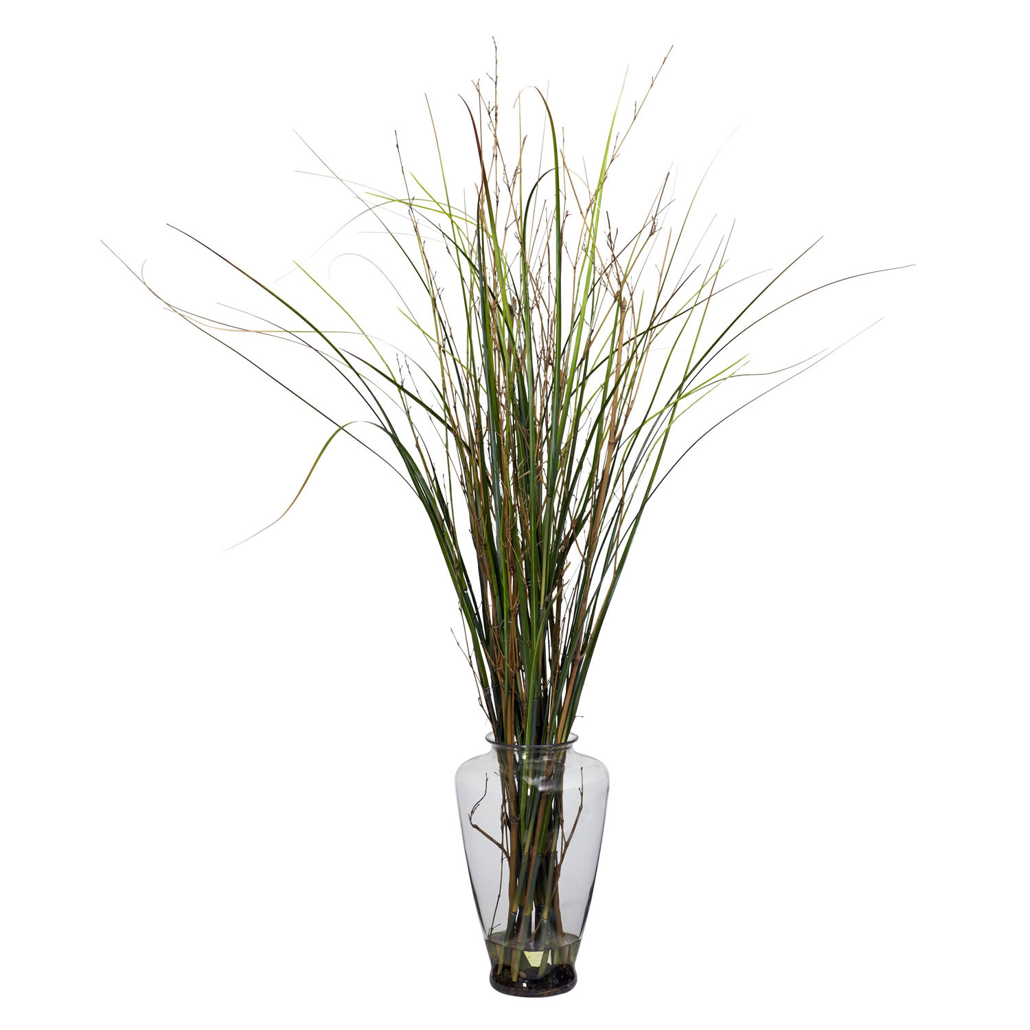 46 inch Grass and Bamboo in Vase 6701