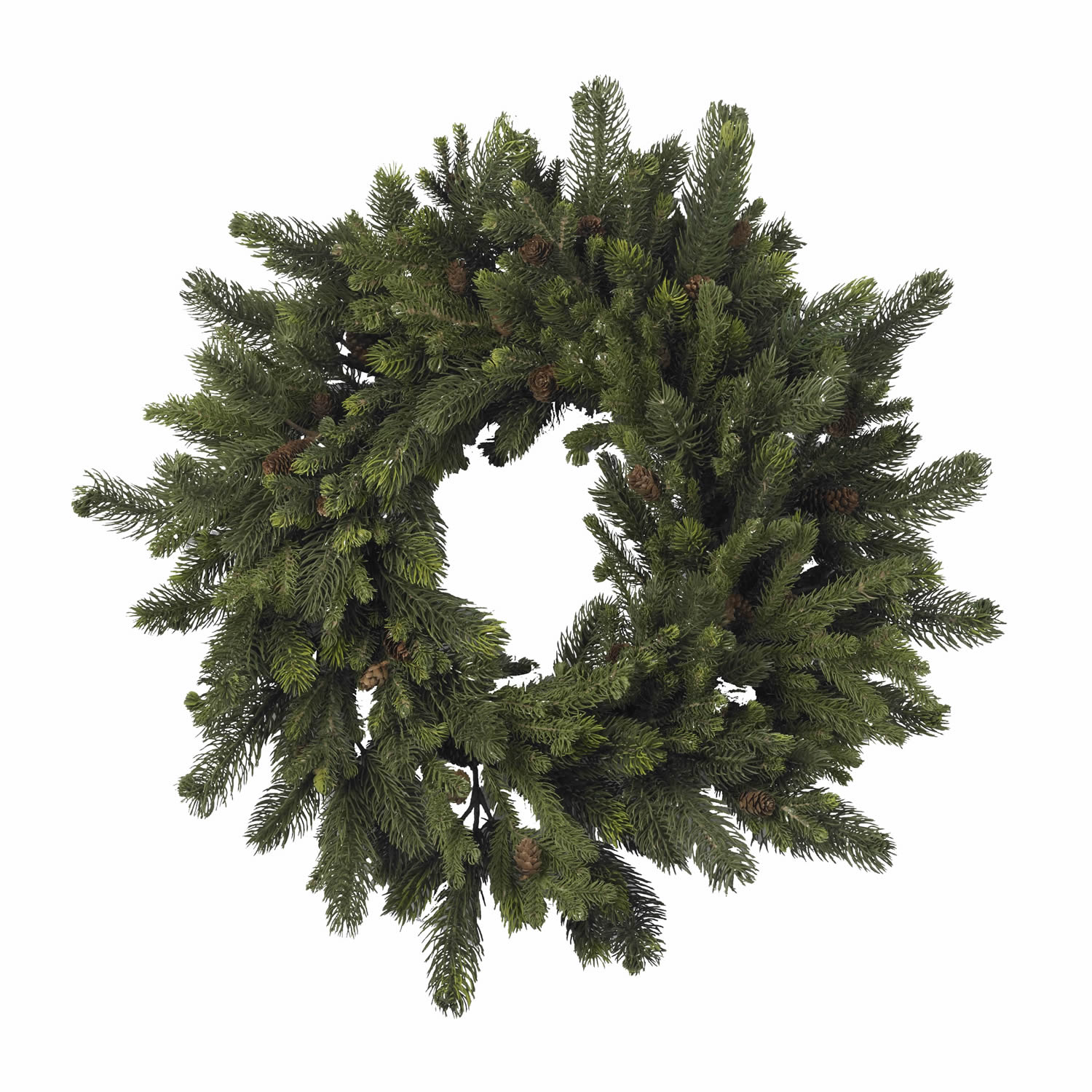 30 Inch Pine And Pinecone Wreath