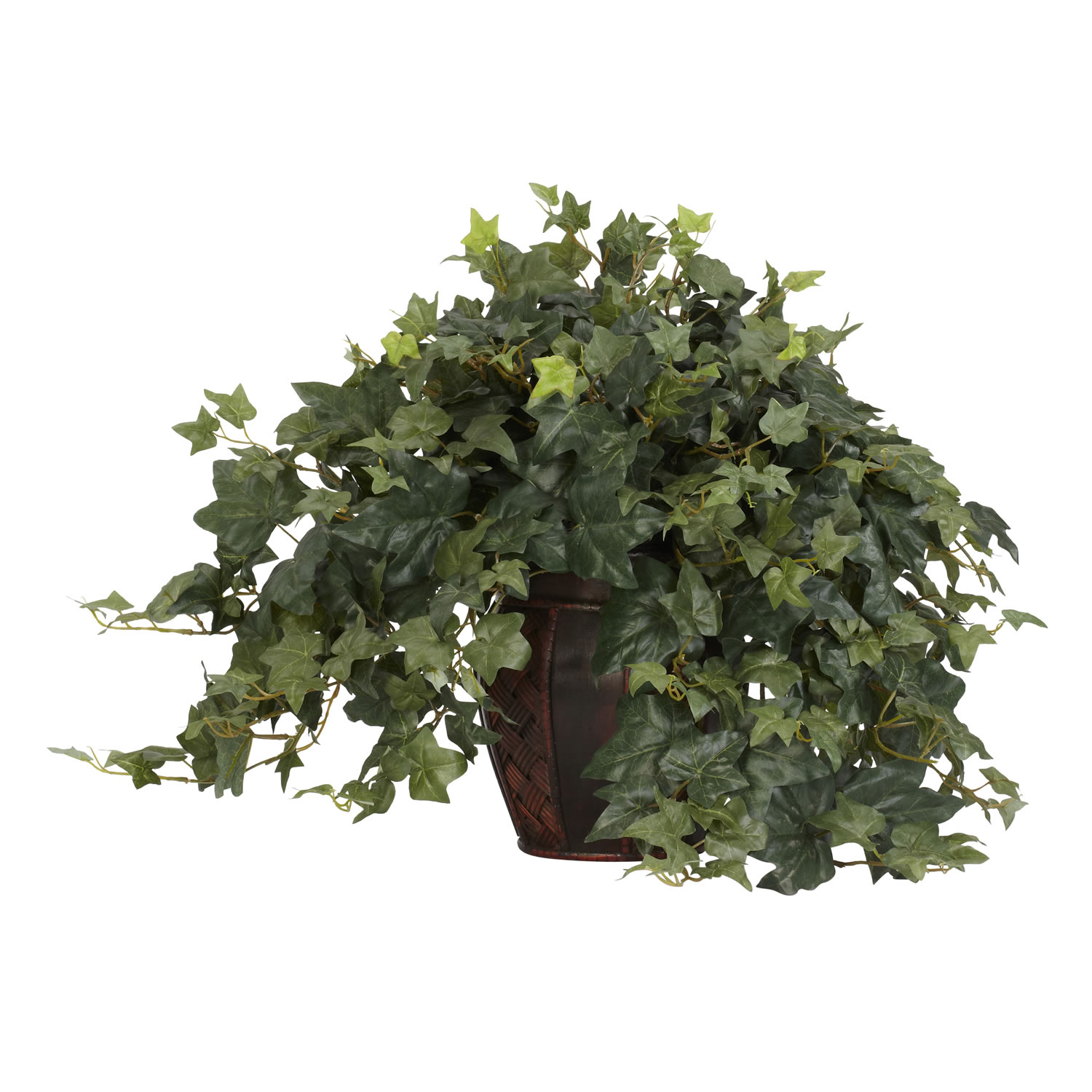 21 Inch Puff Ivy In Decorative Vase