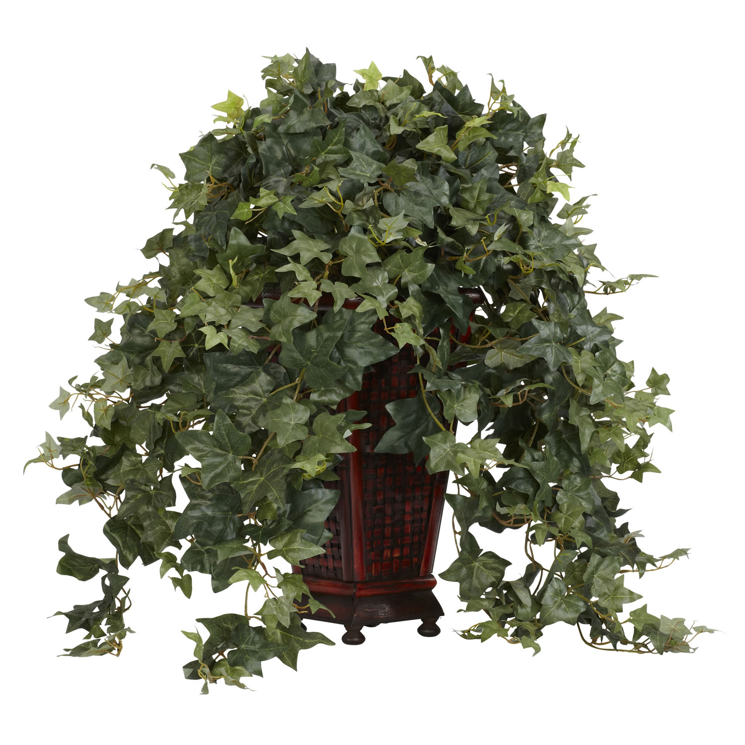 34 inch Vining Puff Ivy in Decorative Vase