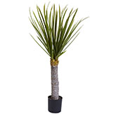 3 foot Indoor Silk Yucca Tree: Potted