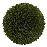 14 inch Outdoor Lush Faux Cedar Ball