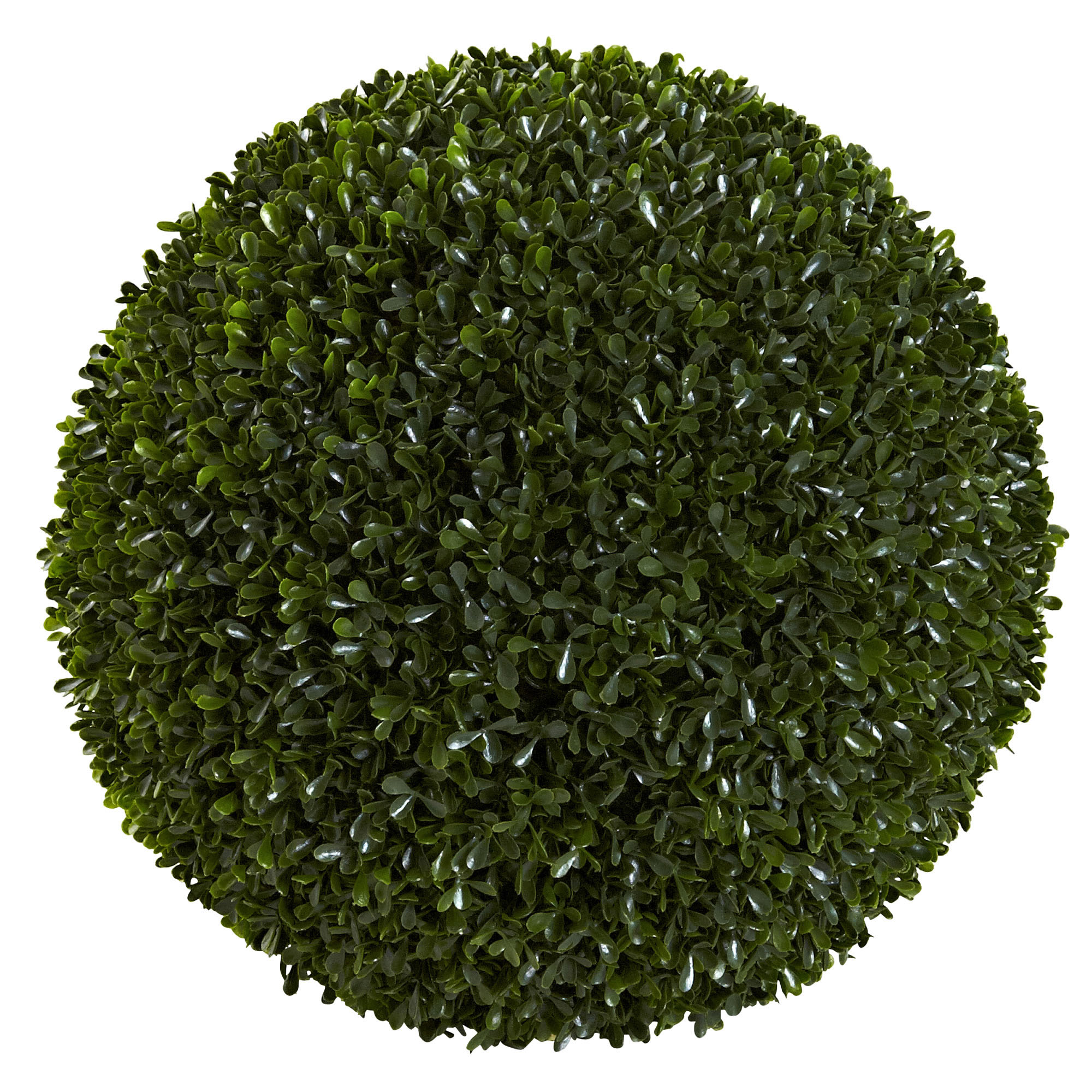 14 Inch Outdoor Lush Faux Boxwood Ball
