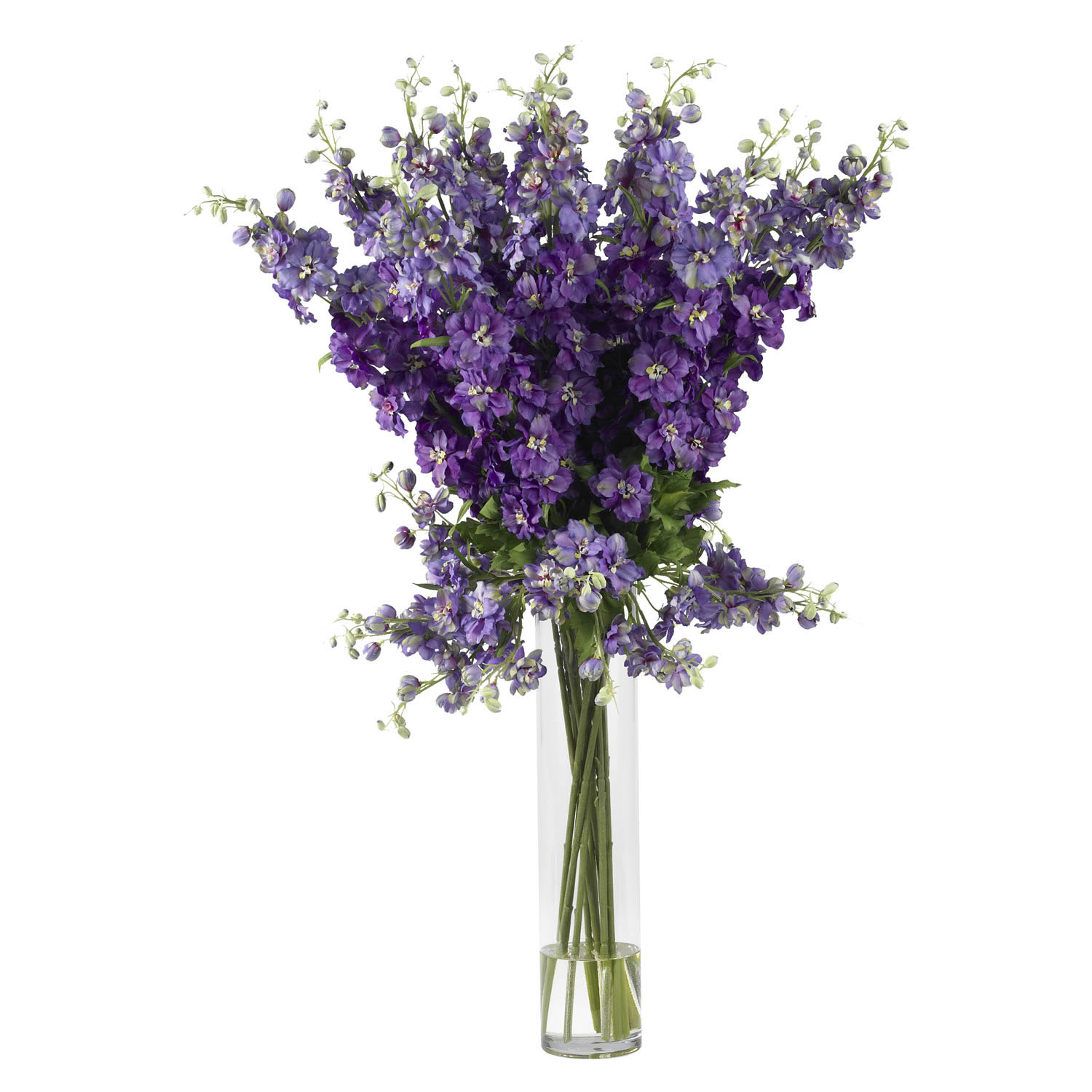 Tall Silk Delphinium Arrangement | 1224